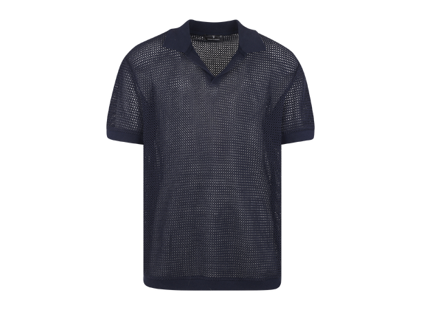 Elie Pique Navy M Structure pique 