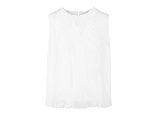 Elisa Top Cream L Plissé top 
