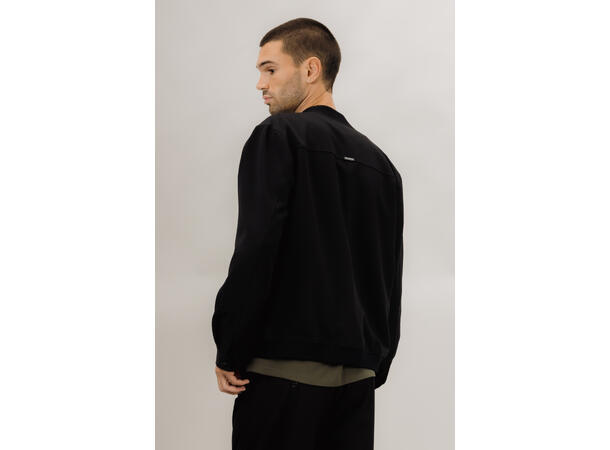 Gabin Jacket Black M Basic stretch bomber 