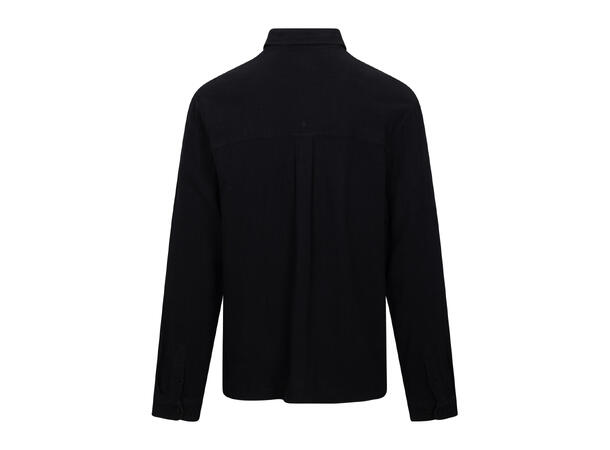 Kristian LS Shirt Black M Cotton gauze LS shirt 