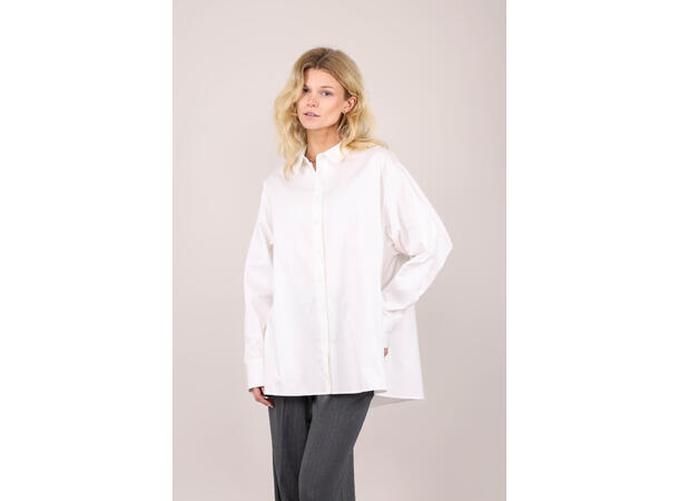 Lady Shirt White L Oversized shirt 