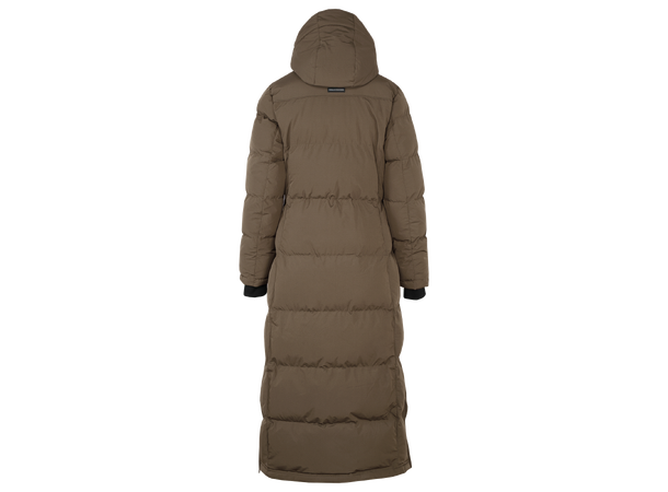Liv Coat Chocolate Chip S Padded channels coat 