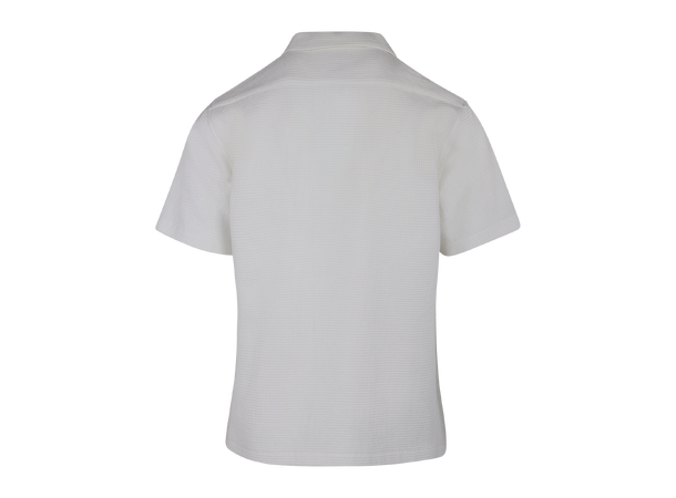 Lucas SS Shirt Cream L Waffle SS Shirt 
