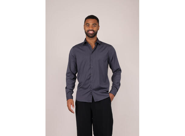 Mirren Shirt Forged iron L Modal stretch shirt 