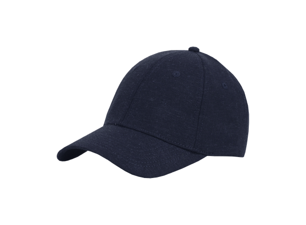 Seol Cap Navy One Size Linen cap 