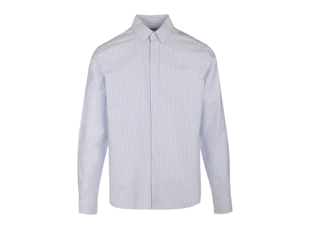 Solari LS Shirt Light Blue L Cotton stripe oxford LS shirt 