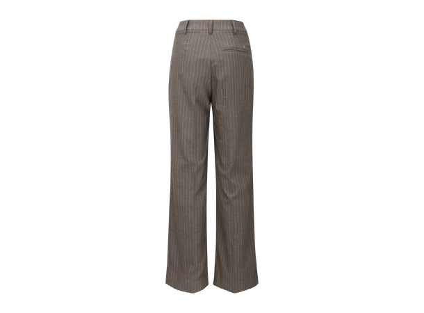 Teckla Pant Dark Sand Melange L Tailored pin-stripe pants 