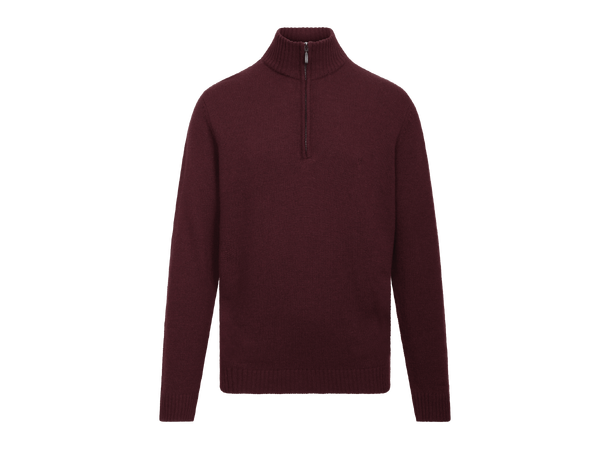 Tommi Half-zip Fudge M Lambswool half-zip sweater 