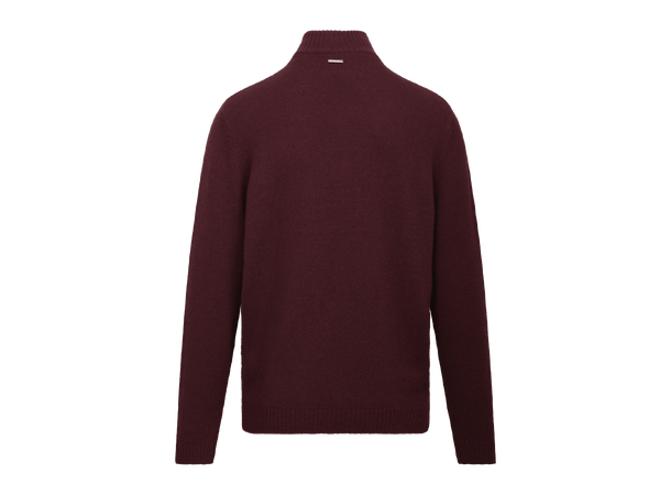 Tommi Half-zip Fudge M Lambswool half-zip sweater 