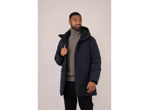 Winsor Down Parka Blue Graphite XXL Technical down parka 