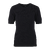 Mertina SS Top Black S Merino SS crewneck 