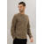 Miles Sweater Mid Brown L Basic mohair sweater 