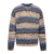 Jasper Sweater Blue multi L Space dye striped sweater 