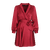 Awa Dress Burgundy M Short wrap dress 