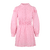 Selene Dress Pink S Ruffle cotton dress 