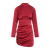 Isabel Dress Burgundy M Satin party dress 