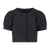 Leea Jacket Black AOP L Short jacket 
