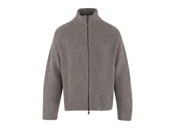 Birki Cardigan Mole XL Teddy knit zip cardigan 
