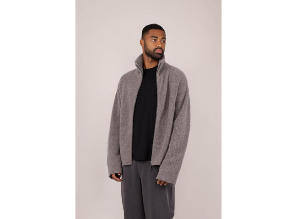 Birki Cardigan Mole XL Teddy knit zip cardigan 