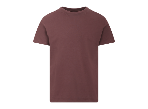 Bruno Tee Fudge L Organic cotton mock neck 