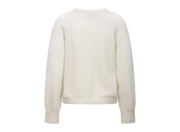 Cassandra Sweater Cream XS Soft detailed sweater 