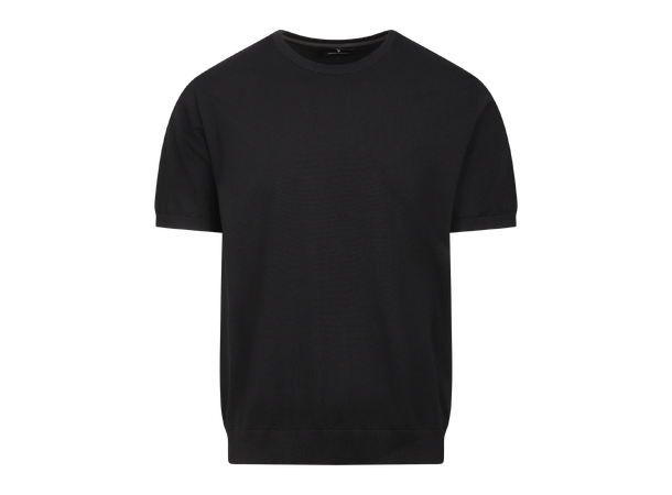 Drake Tee Black L Basic knit tee 