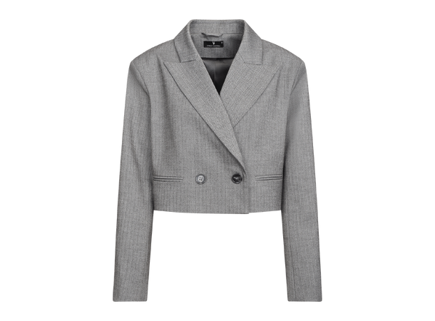 Hermina Blazer Dark Grey XL Cropped blazer 