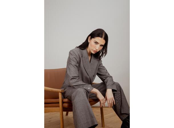 Hermina Blazer Dark Grey XL Cropped blazer 