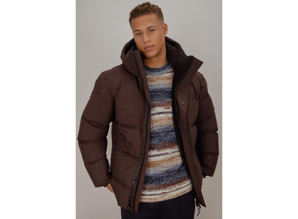 Jasper Sweater Blue multi L Space dye striped sweater 