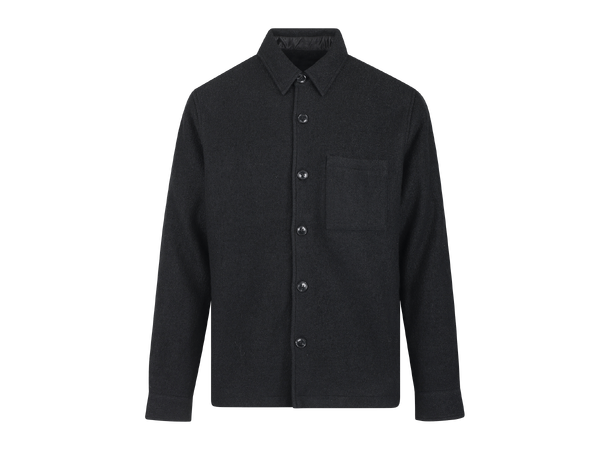 Lavo Overshirt Black M Boiled wool overshirt 