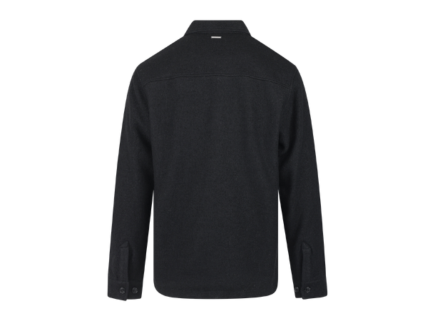 Lavo Overshirt Black M Boiled wool overshirt 