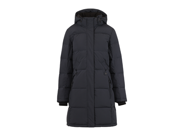 Laya Down Parka Blue Graphite L Down padded parka 