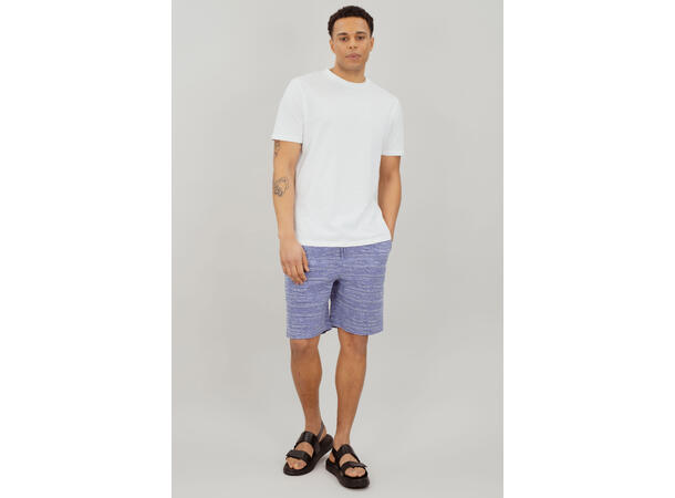 Luc Shorts Denim M Structure linen shorts 