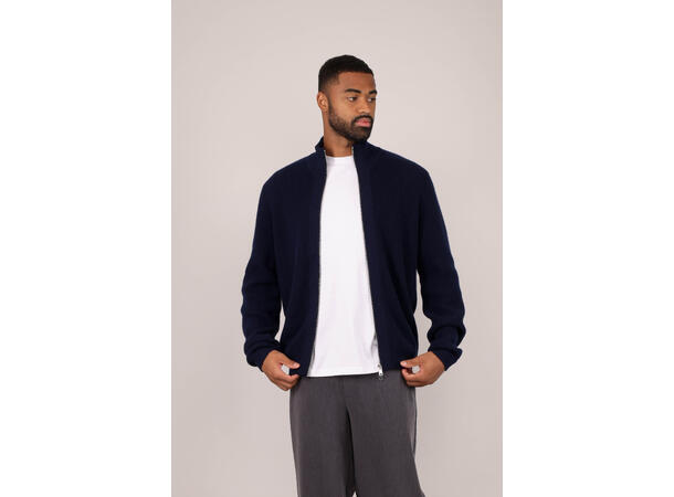 Marcel Cardigan Navy XL Merino knit cardigan 