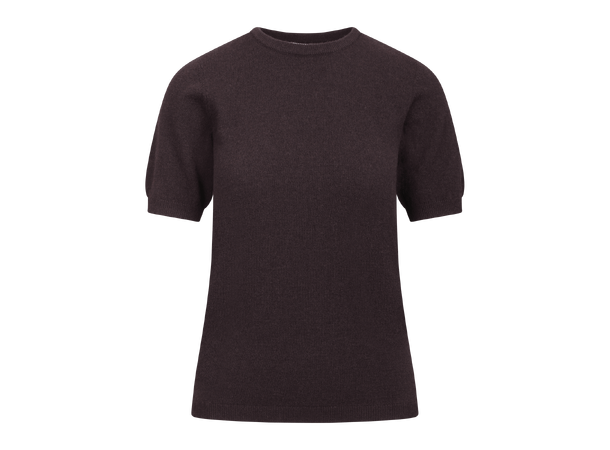 Mertina SS Top Dark Brown M Merino SS crewneck 
