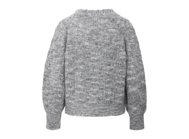 Nikita Cardigan Grey Multi M Mohair neps cardigan 