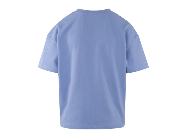 Sanna Tee Vista Blue M Basic heavy cotton t-shirt 