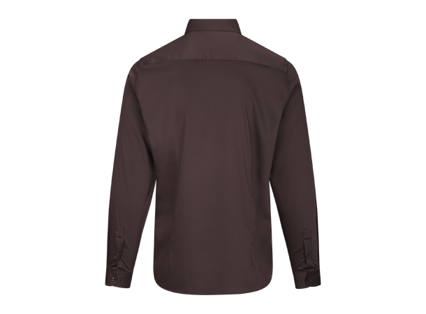 Totti Shirt Black Coffee L Basic stretch shirt 