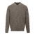 Austin Half-zip Mid Brown L Merino half-zip 