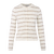 Zandra Cardigan Cream XS Striped merino cardigan 