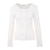 Ona LS Blouse White XS Crinkle cotton blouse 