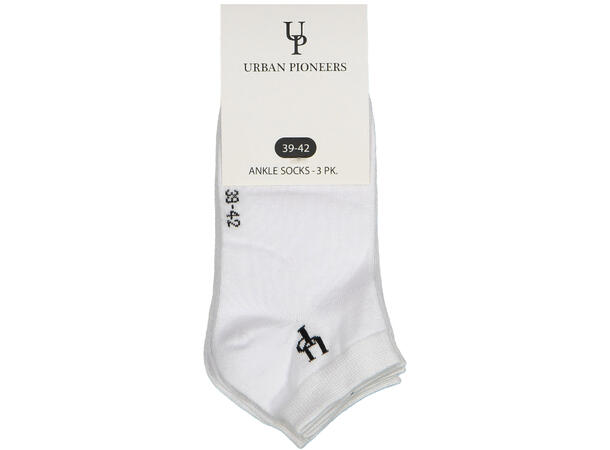 Ankle Socks 4pk White 43-46 4pk bamboo socks 