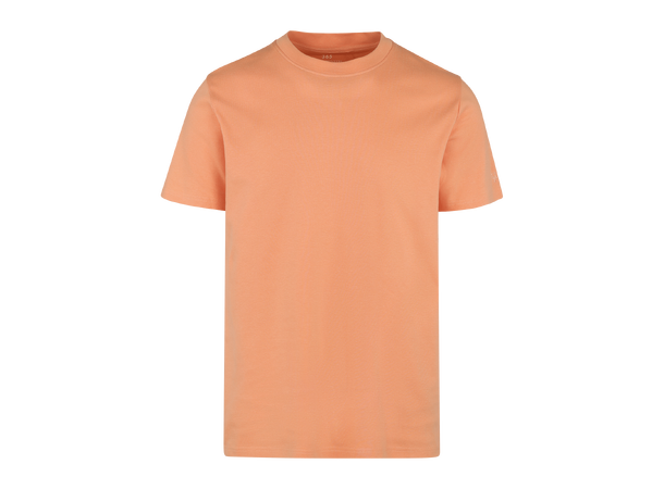 Bruno R-neck Tee Coral Reef S Organic cotton R-neck t-shirt 