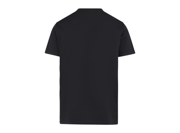 Bruno V-neck Tee Black M Organic cotton V-neck t-shirt 