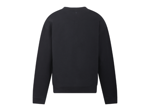 Chow Sweatshirt Black M Vintage wash crew neck 