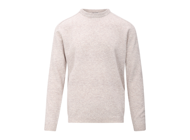 Constantin Sweater Light Sand XXL Wool r-neck 