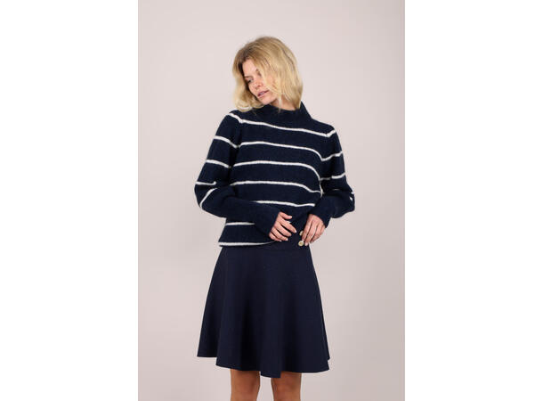 Flizan Skirt Navy S Viscose skirt with UP logo buttons 