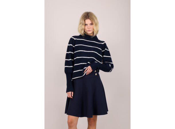 Flizan Skirt Navy S Viscose skirt with UP logo buttons 