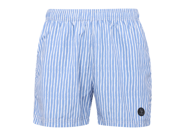 Hawaii Shorts AOP Blue Bonnet Stripe L Printed swim shorts 
