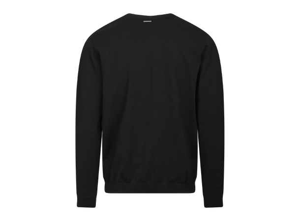 Jake Sweater Black M Basic knit sweater 